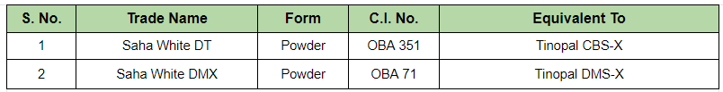 OBA for Detergent or Soap