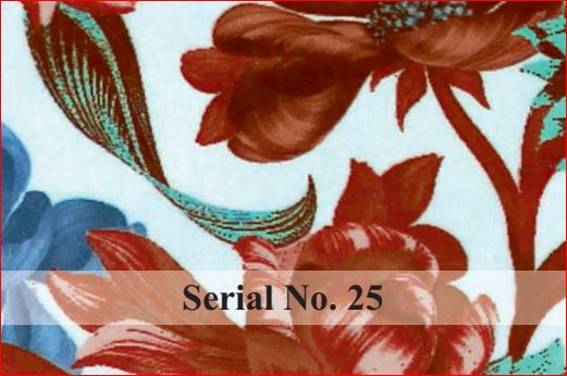 serial no 25